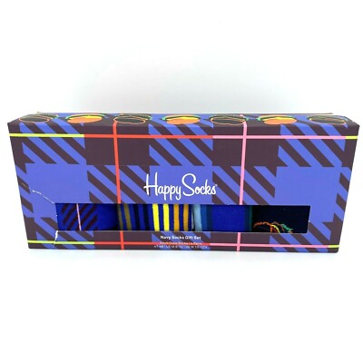 S Navy Socks Gift Set 4-pack - Size Men's 8-12, Women's 10-12.5