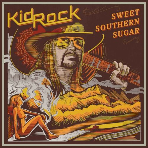 KID ROCK Sweet Southern Sugar BANNER HUGE 4X4 Ft Fabric Poster Tapestry Art