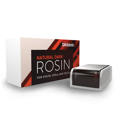 D Addario Natural Rosin Dark, Bulk Pack 12 Units