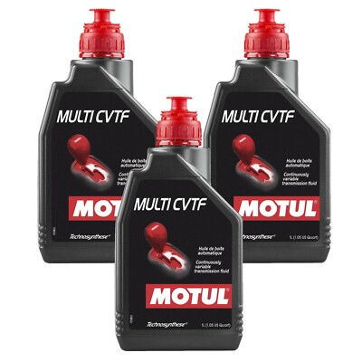Motul 105785 MULTI CVTF 3L Automatic Technosynthese Transmission Fluid (3 x 1L)