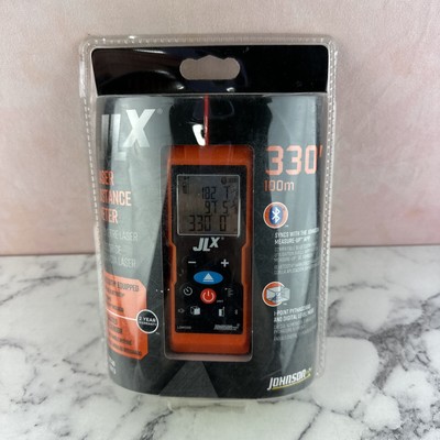 Johnson Level JLX 100M 330' Bluetooth Laser Distance Meter LDM330 40-6013