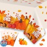 Fall Thanksgiving Tablecloth Disposable 3 Pack, Thanksgiving Decorations for Party Tablecloth Plastic 54