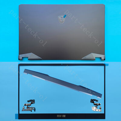 New for MSI GE76 Raider MS-17K1/K3 FHD Back Cover+Front Bezel+Hinge+H Cover Blue