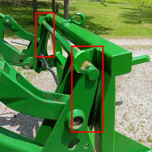 Attachment Weld ON Mounting Brackets Part For Global Quicke Euro Style Tractor