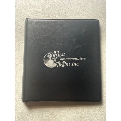 First Commemorative Mint 1972 S Eisenhower Silver Clad Dollar with COA Binder