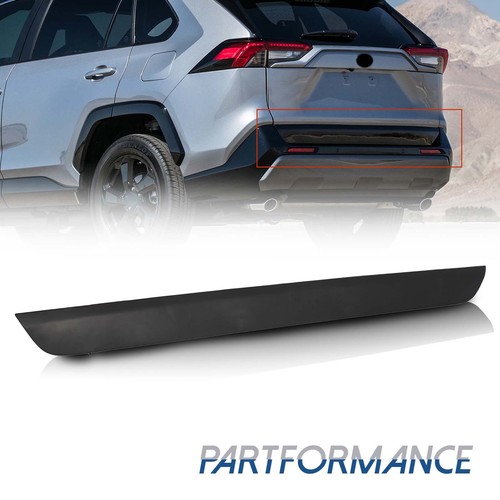For 2019-2022 Toyota RAV4 Black Molding Tailgate Liftgate Finish