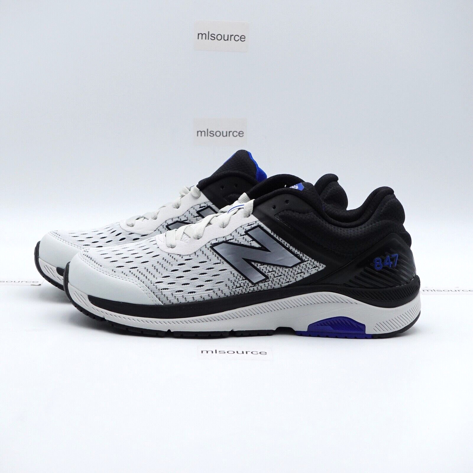 Size 9 Men's New Balance 847 V4 Walking Shoes MW847LW4 Arctic Fox