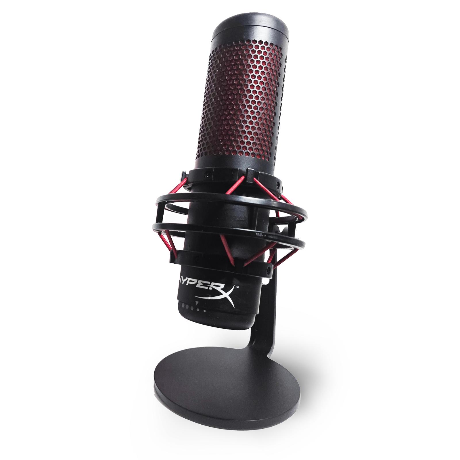 HyperX QuadCast　HX-MICQC-BK HyperX QuadCast Gaming Microphone - Black (HX-MICQC-BK