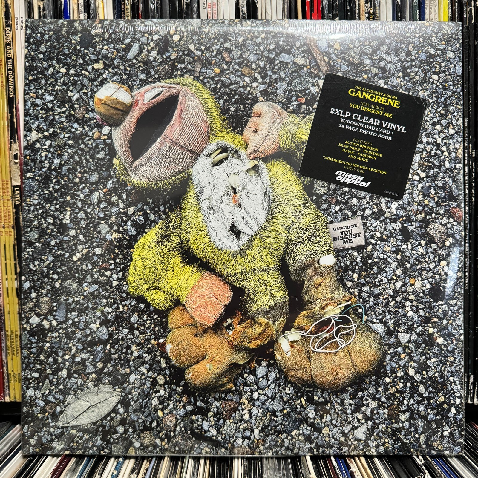 洋楽 gangrene you disgust me clear vinyl 2lp GANGRENE - YOU DISGUST ME (VINYL 2LP) 2015!! RARE
