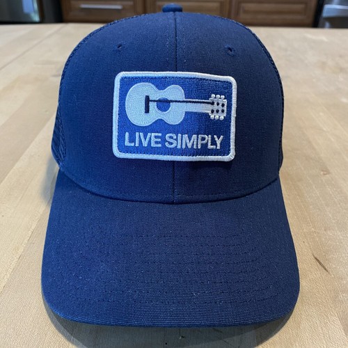 Patagonia Live Simply Guitar Trucker Hat- New Without Tags - Vintage - Fall 2010