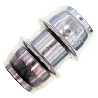 NESCO PNGCP-12 PUSH-IN QUICK LOCK CONDUIT COUPLING, EMT/RIGID, 1-1/4'' (10-PACK)