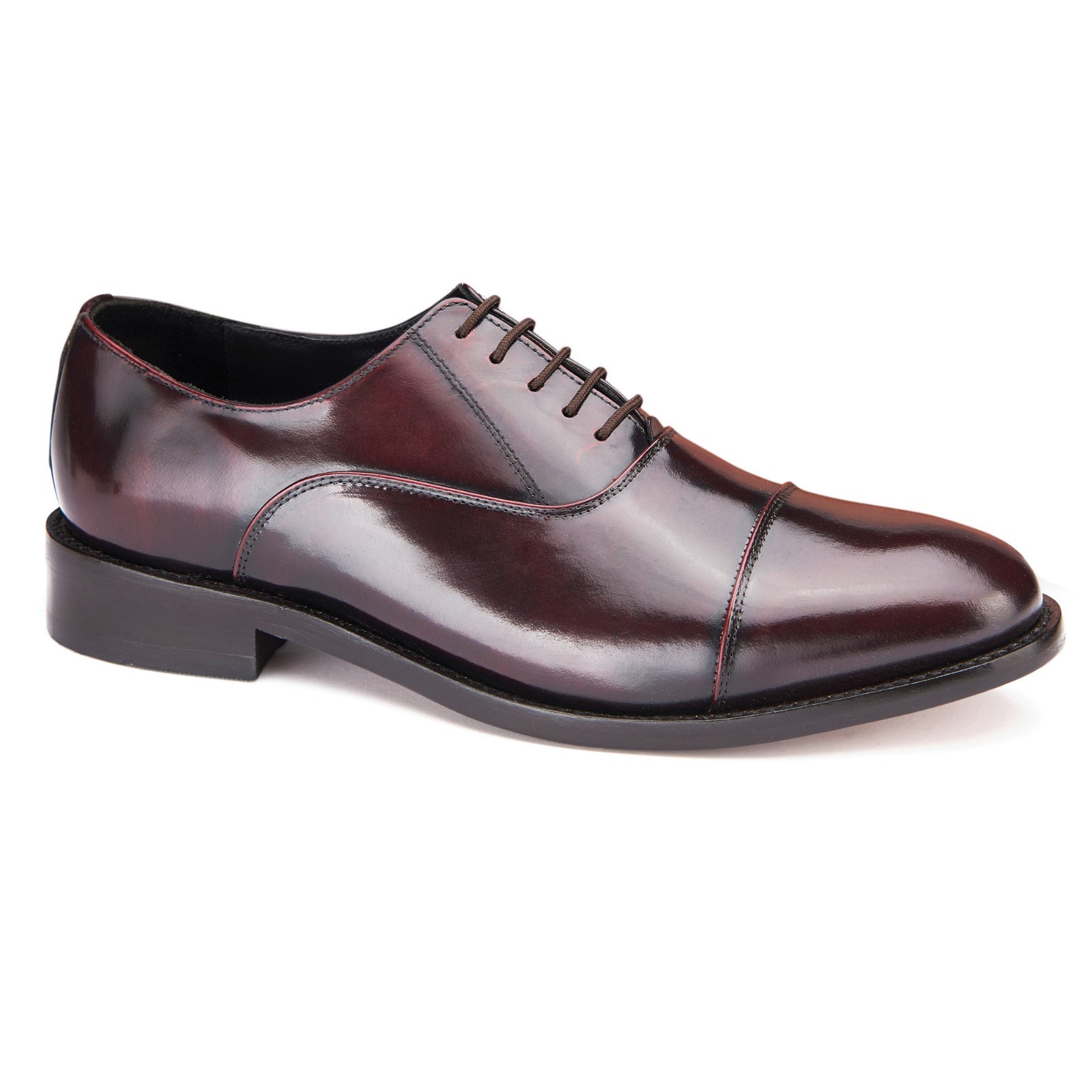 Samuel Windsor Mens Shoes Boots Brown Leather Lace Up Rubber Sole UK Sizes 5-14