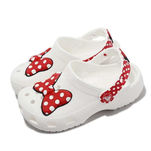 

Сандалии Crocs Disney Minnie Mouse Cls Clg K White RedKids Preschool 208711-119, Белый, Disney Minnie Mouse Cls Clg K
