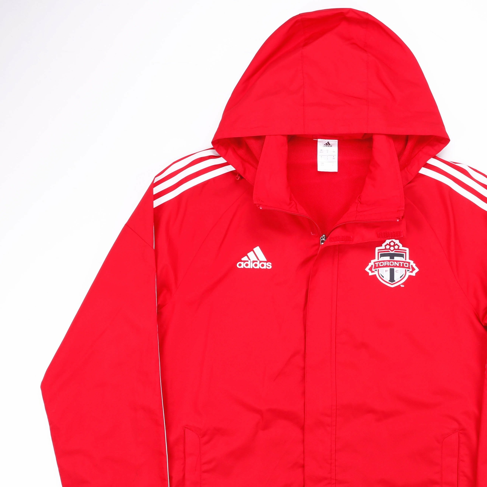 adidas red mesh jacket