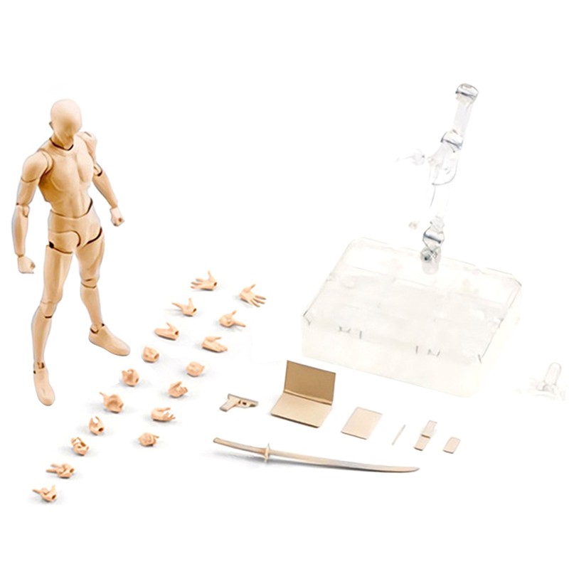 Body Kun Action Figures Artists Drawing Figure Models Kids Collectible Toys