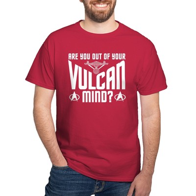 CafePress Vulcan Mind T Shirt 100% Cotton T-Shirt (1270627472)