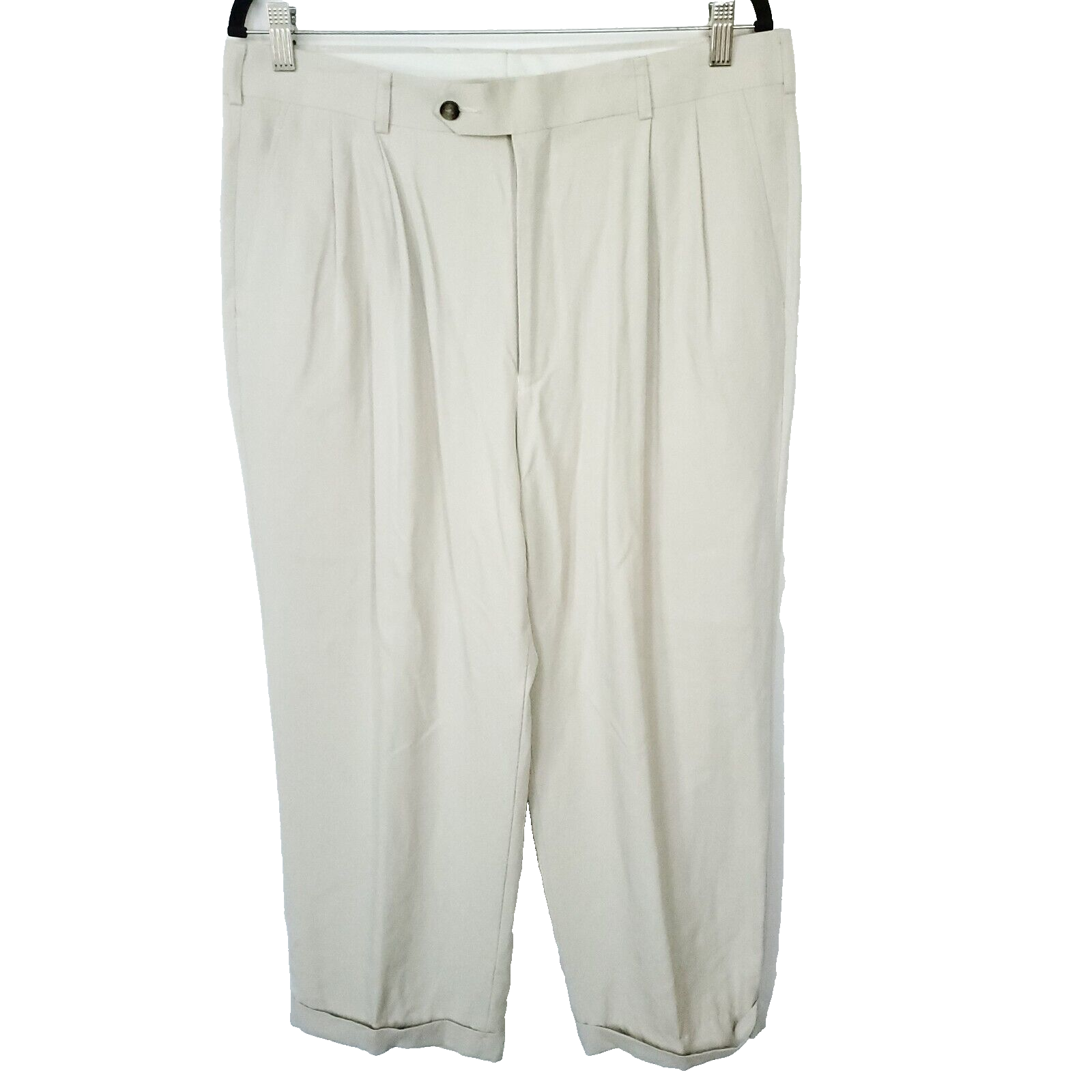 80s Bill Blass 2タックスラックス グレー 極太ストレート USA