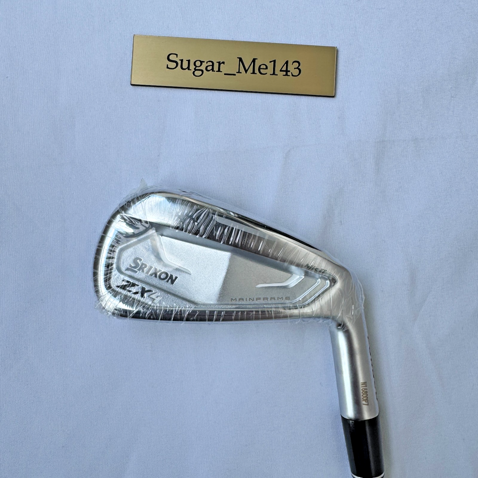 SRIXON ZX4 MkII Iron 4I 21 KBS TOUR LITE Stiff Flex Steel Shaft RH