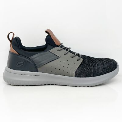 

Мужские кроссовки Skechers Delson 3.0 56299, размер 11, Черный, Delson 3.0