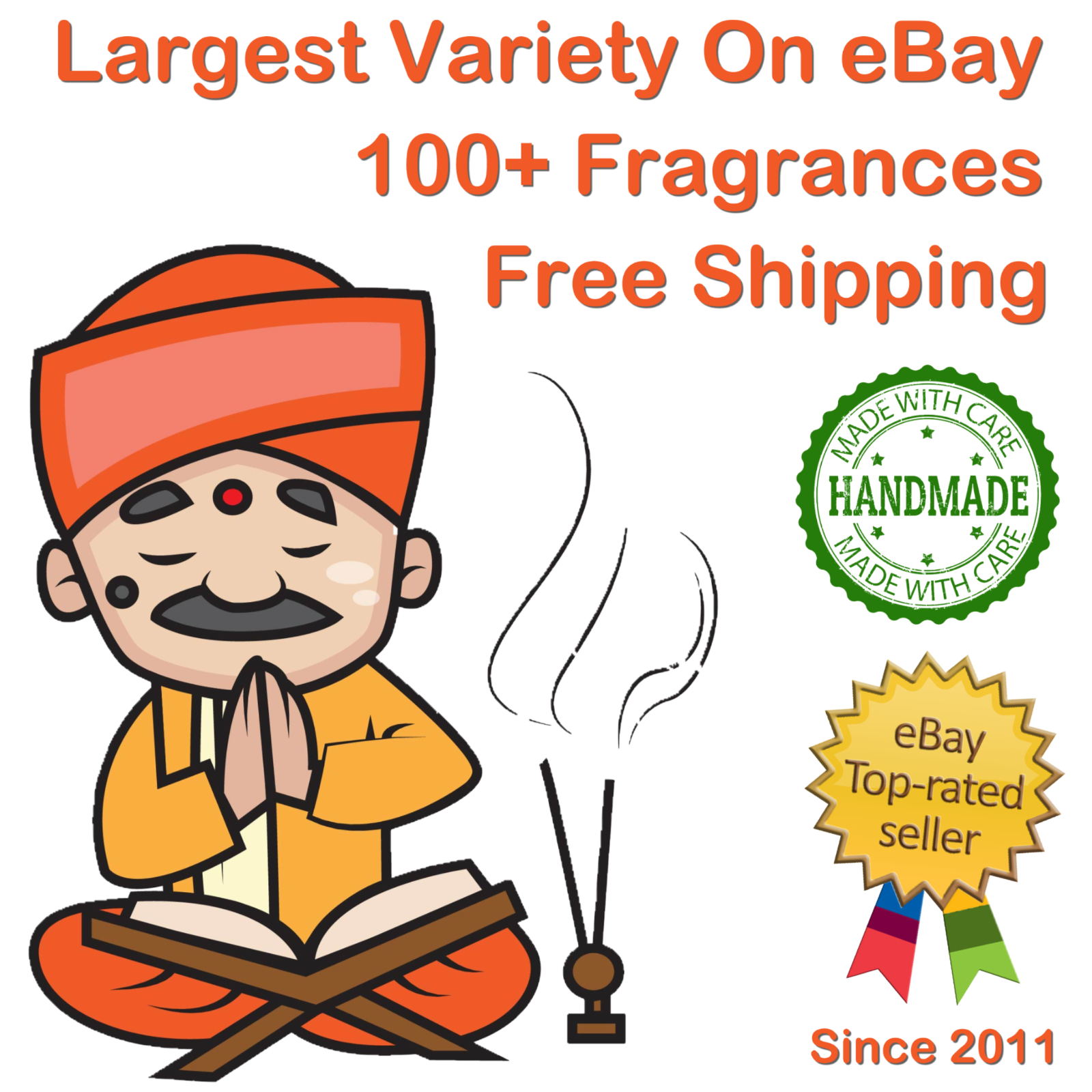 15 Jumbo Incense Sticks 19 inch Long Bulk Wholesale 19" Hand Dipped Variety Lot