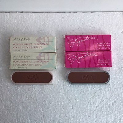 Mary Kay  Powder Perfect #2264 Signature Cheek Color Maple Walnut 8878-Lot Of 4
