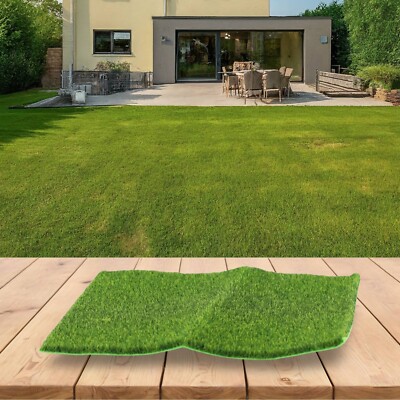 Artificial Grassland Simulation Moss Lawn Fake Green Grass Mat Carpet DIY New