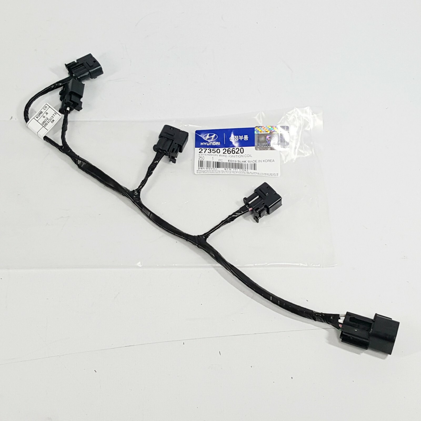 Genuine 2735026620 Ignition Coil Wire Harness For KIA RIO