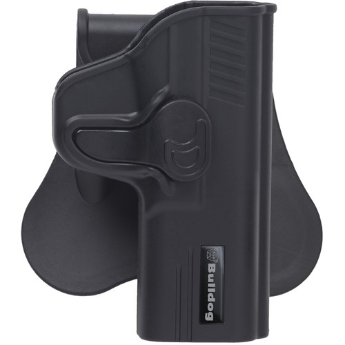 Bulldog Cases Adjustable Paddle Holster for Glock 17 22 Gen 1-4 Black Polymer