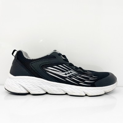 

Saucony Boys Wind SK261815 Черные кроссовки для бега Размер 4 M, Черный, Wind