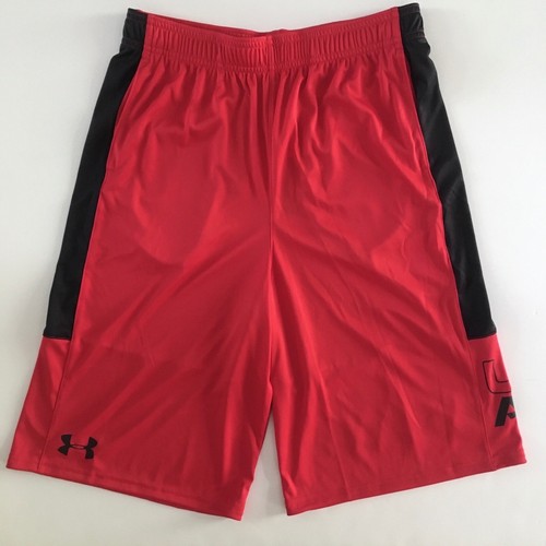 NWT UNDER ARMOUR Boys XL YXL Stunt Gray/Blur Shorts