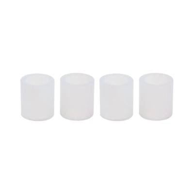 4 Pieces Rubber Rollers Replacement Part for Electronic Cutting Machine