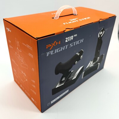 PXN-2119Pro Flight simulator controls PS4/PC  joystick with Vibration