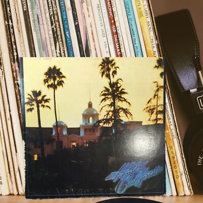 Eagles Hotel California LP Record Vinyl 1976 Rock 