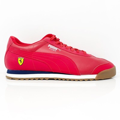 

Puma Mens Scuderia Ferrari Roma 306083 09 Красная повседневная обувь Кроссовки Размер 6, Красный, Scuderia Ferrari Roma