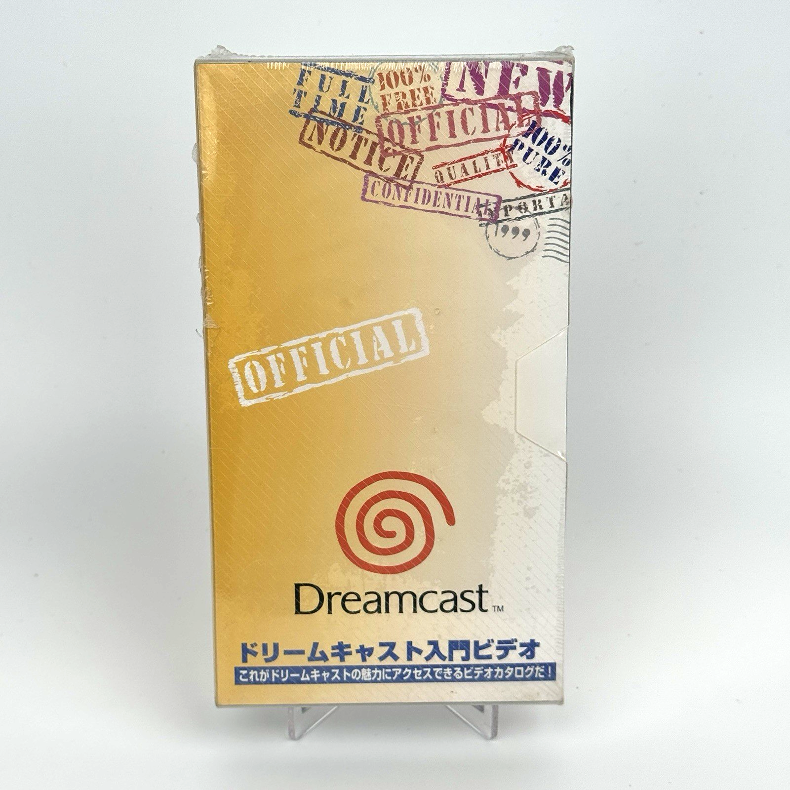 Sega Dreamcast Official Intro Video VHS Japanese Sonic Adventure