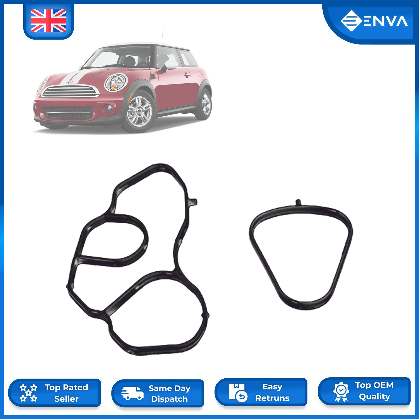 Oil Filter Housing Gaskets For Mini R55 R56 R57 R58 R61 Clubman Roadster 1.4 1.6