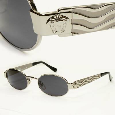 GIANNI VERSACE VINTAGE メタル装飾 デザインレザーシューズ $_1.JPG?set_id=880000500F