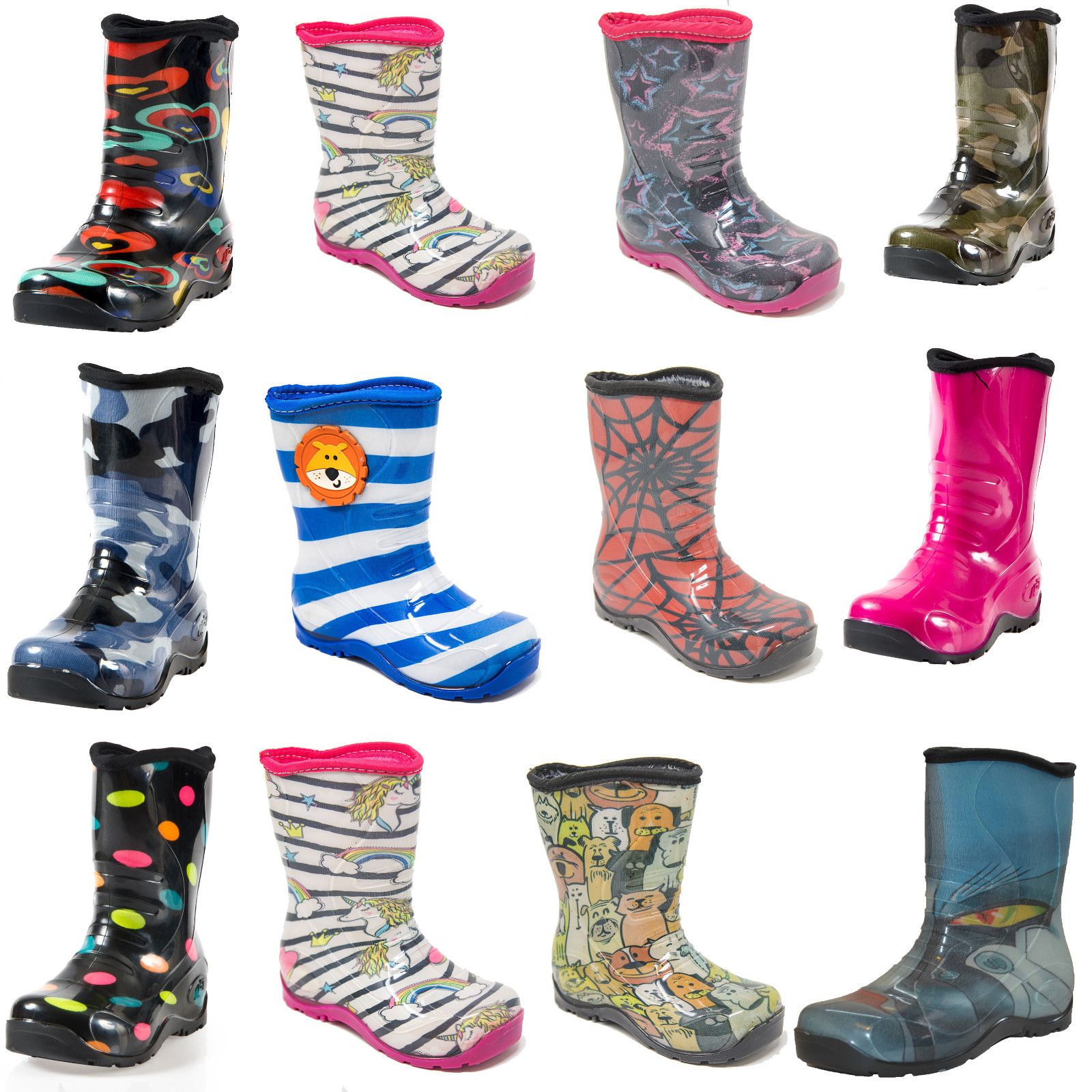 zoogs light up rain boots