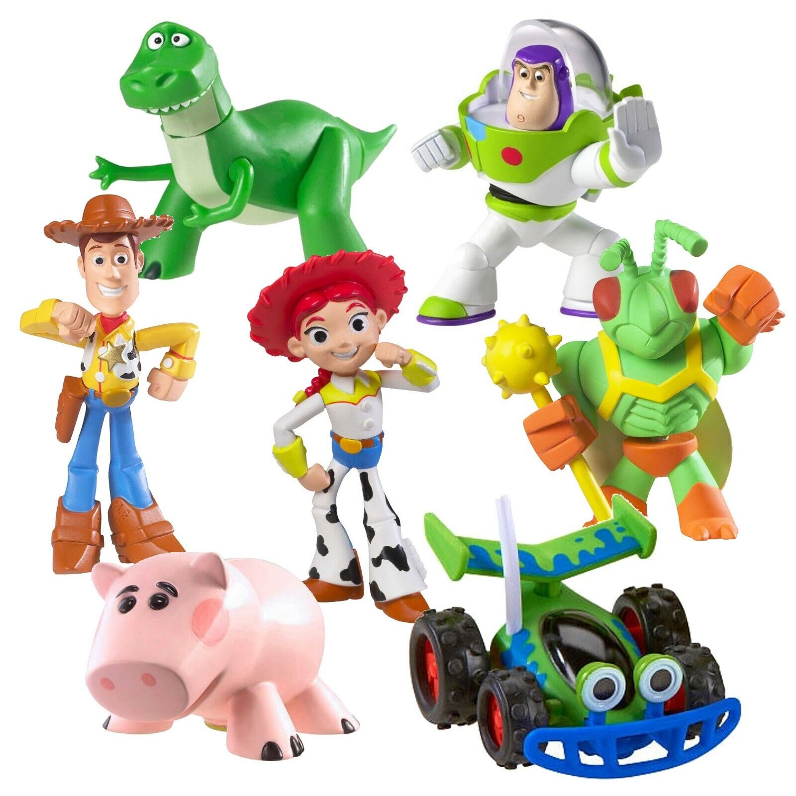 Disney Pixar Toy Story Buddy Figure: Choose Buzz, Woody, Rex, Hamm, RC, Jessie + Disney Pixar Toy Story Buddy Figure: Choose Buzz, Woody, Rex, Hamm, RC, Jessie +