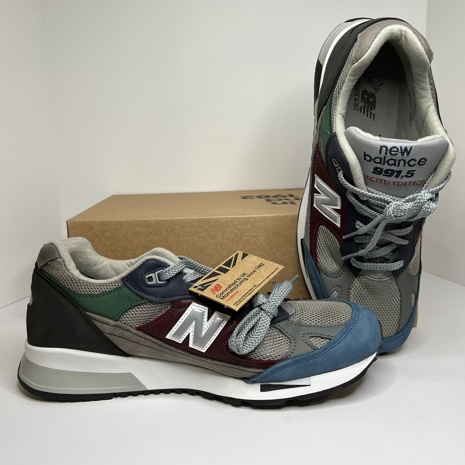 西日本産 New Balance New Balance M9915SPK Gray/Blue 27cm - 通販