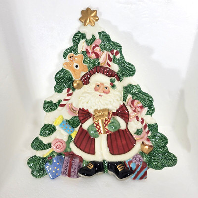 Fitz and Floyd Candy Lane Canape Plate Dish w box and packing