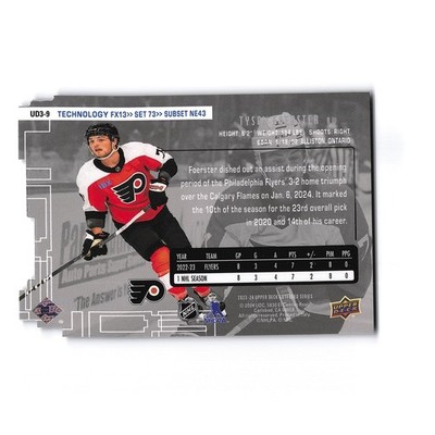 2023 Upper Deck Extended #UD3-9 Tyson Forester RC UD3