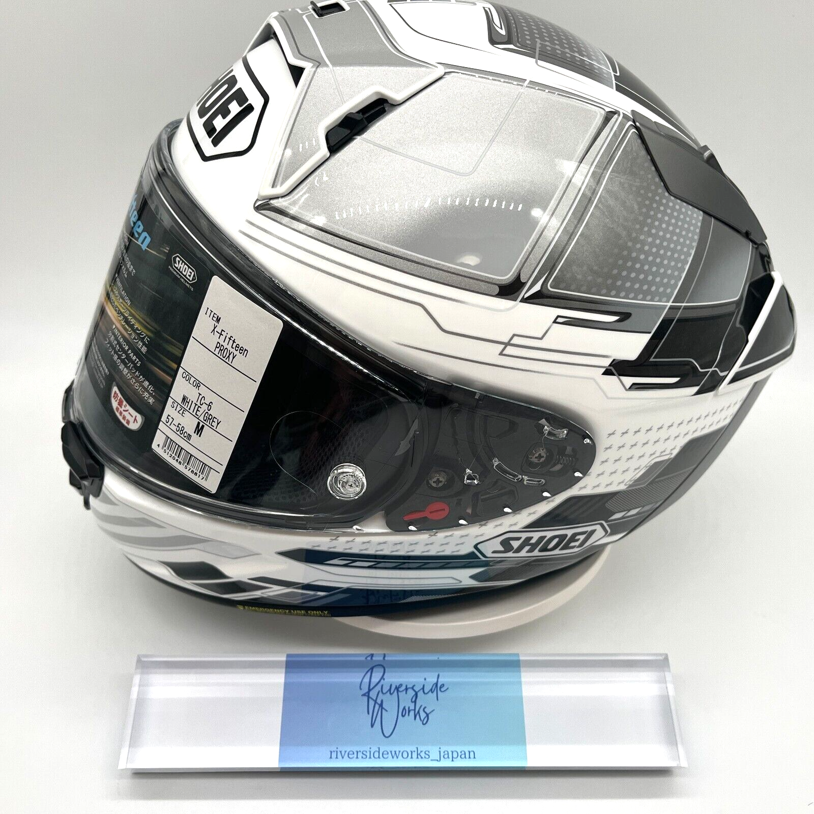 SHOEI X-15 Proxy TC-6 X-Fifteen Full Face Helmet Size L 59 SHOEI X-15 Proxy TC-6 X-Fifteen Full Face Helmet Size L 59