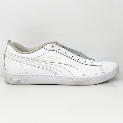 

Кроссовки Puma Womens Smash V2 365208-04 Белая Повседневная Обувь Размер 8.5, Белый, Smash V2