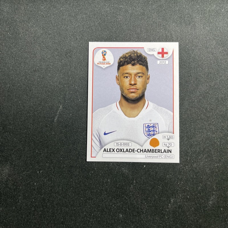 583 Oxlade Chamberlain England Panini Fifa World Cup Russia 2018 Sticker Foot