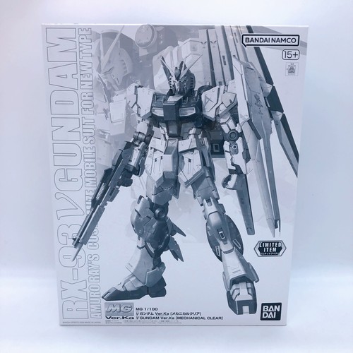 香港限定　MG νガンダム Ver.Ka クリア　1/100 Bandai MG 1/100 Nu Gundam Ver. Ka