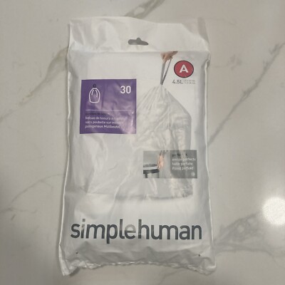 Simple Human Code A Extra Strong Custom Fit Liners 30 ct 4.5L