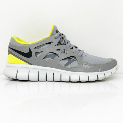 Nike Womens Free Run Plus 2 Shield 472526-007 Серые кроссовки для бега, размер 9