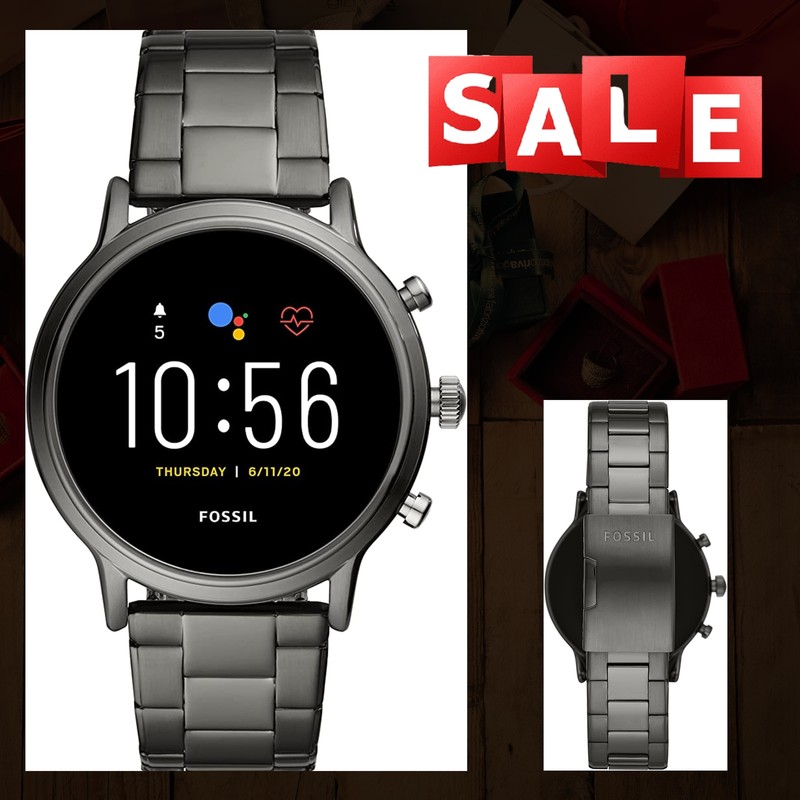 Fossil gen5 FTW4025 Carlyle HR【本日限定価格】 Fossil Gen 5 Smartwatch The Carlyle HR Black Silicone