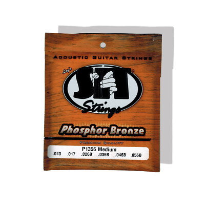 Guitar Strings Acoustic Phosphor Bronze SIT Medium Set P-1356 